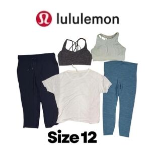 5 piece Lululemon Bundle Size 12 A Mix Clothing Set
